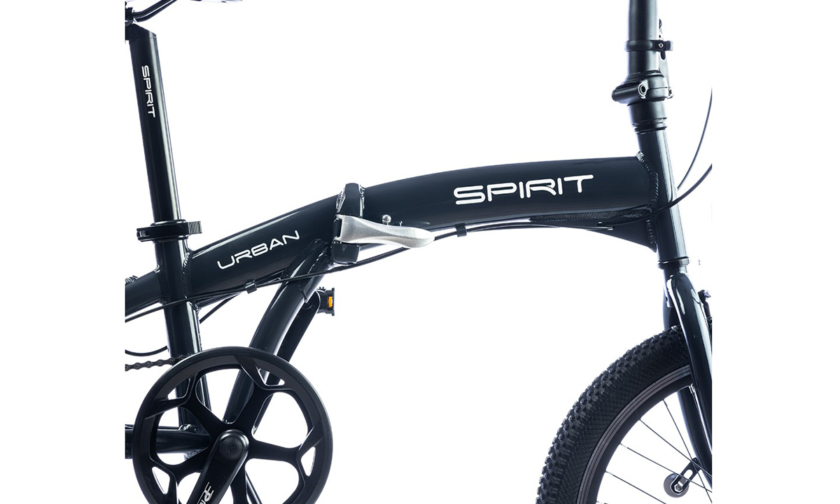 Фотографія Велосипед Spirit Urban 20" (2021) 2021 Чорно-сірий